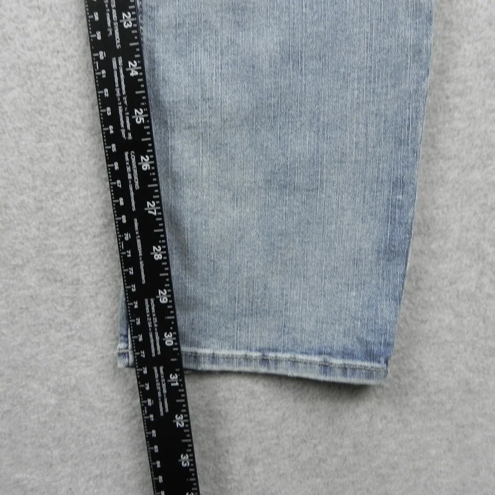 Silver Jeans‎ Womens 6/31 The Curvy High Slim Straight Stretch Flex Denim Blue